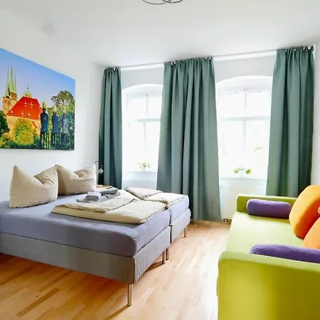 Apartman Altstadtjuwel Am Hospitalplatz - 3 Mit Balkon Erfurt