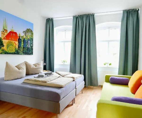 Διαμέρισμα Altstadtjuwel Am Hospitalplatz - 3 Mit Balkon Ερφούρτη